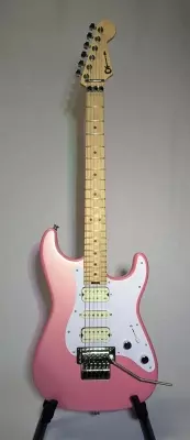 Charvel Guitars - Pro-Mod So-Cal Style 1 HSH FR M, Maple Fingerboard - Platinum Pink